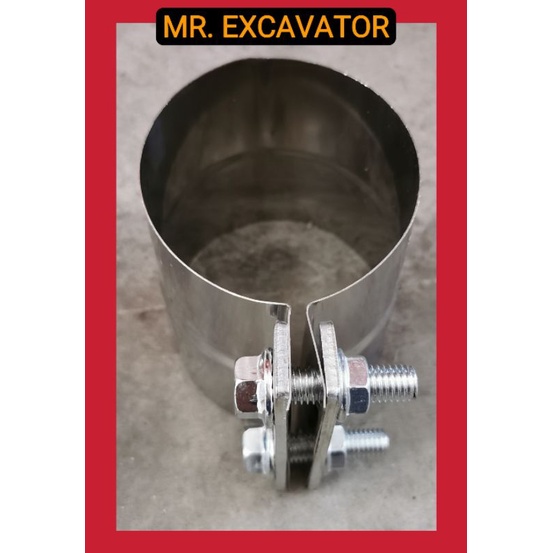 Excavator Exhaust Pipe Seal Clamp Muffler Clamp Turbo Exhaust Pipe Paip