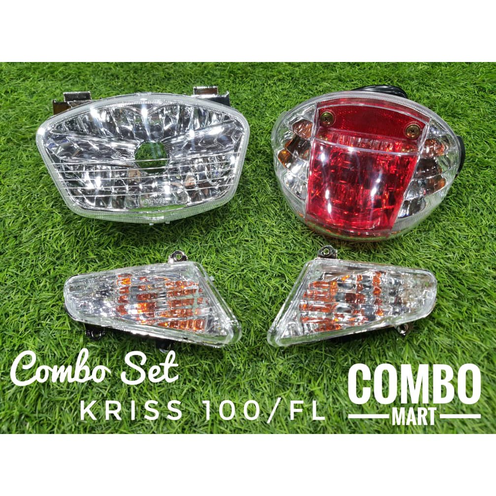 KRISS FL /KRISS 100 LAMP / KRISS MR1 ( LAMPU ) HEAD LAMP ,TAIL LAMP ...