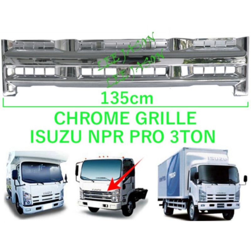 Front Grille Chrome Isuzu Npr Pro Shopee Malaysia