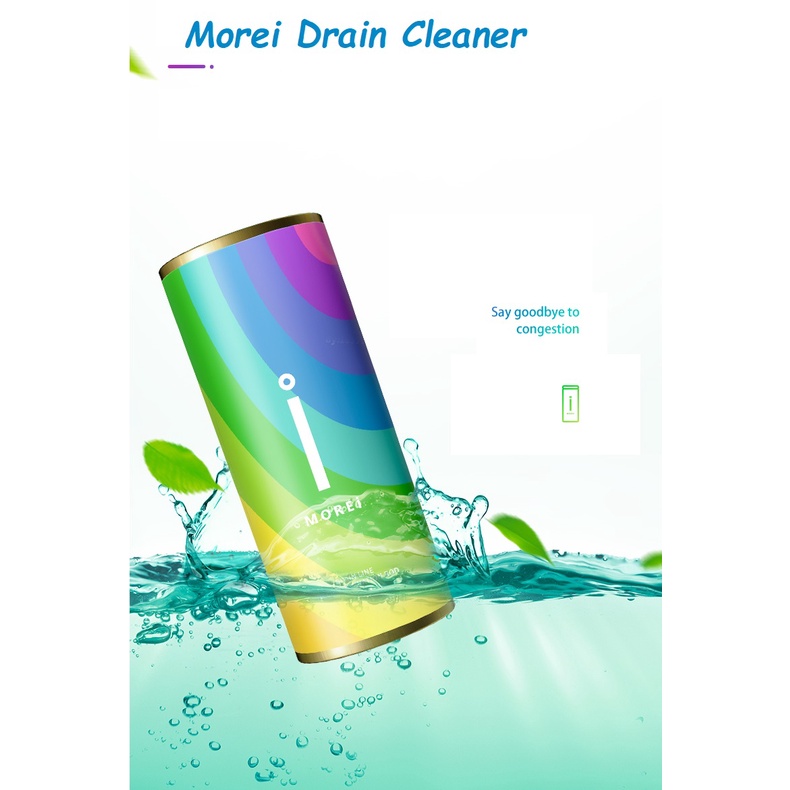 Morei Drain And Pipe Cleaner (14 pcs/box) | Shopee Malaysia