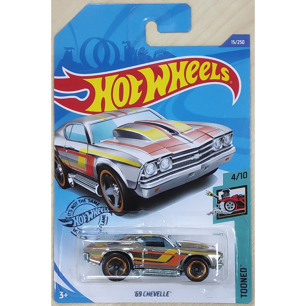 Hot Wheels 69 Chevelle HW 1969 Chevy Chevrolet X Raycers Tooned RTH Regular Treasure Hunt Shopee Malaysia