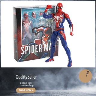Shf Spiderman Ps4 Advanced Suit Pvc Action Figure