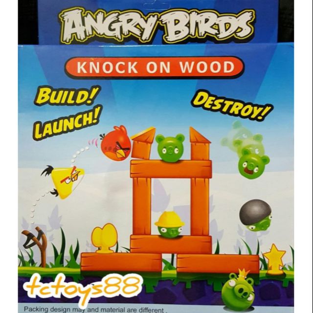 ANGRY BIRDS TOYS KNOCK ON WOOD GAMES TOYS FAMILY GAME TOY ANGRYBIRD