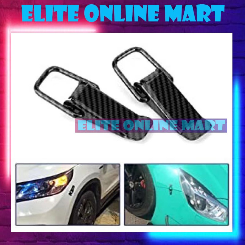 Universal Car Bumper Clip (Carbon) Shopee Malaysia