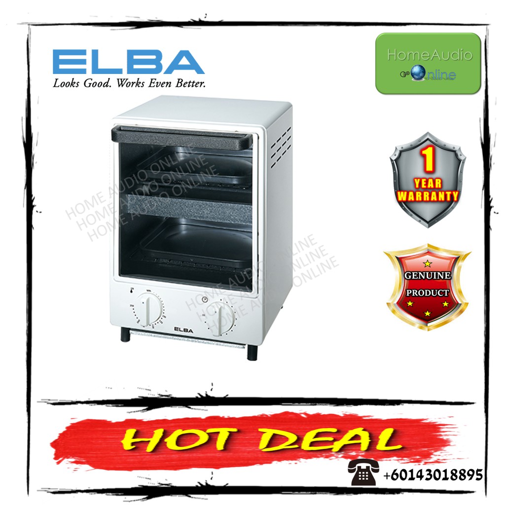 ELBA Oven Toaster EOTE1410 (White) Shopee Malaysia