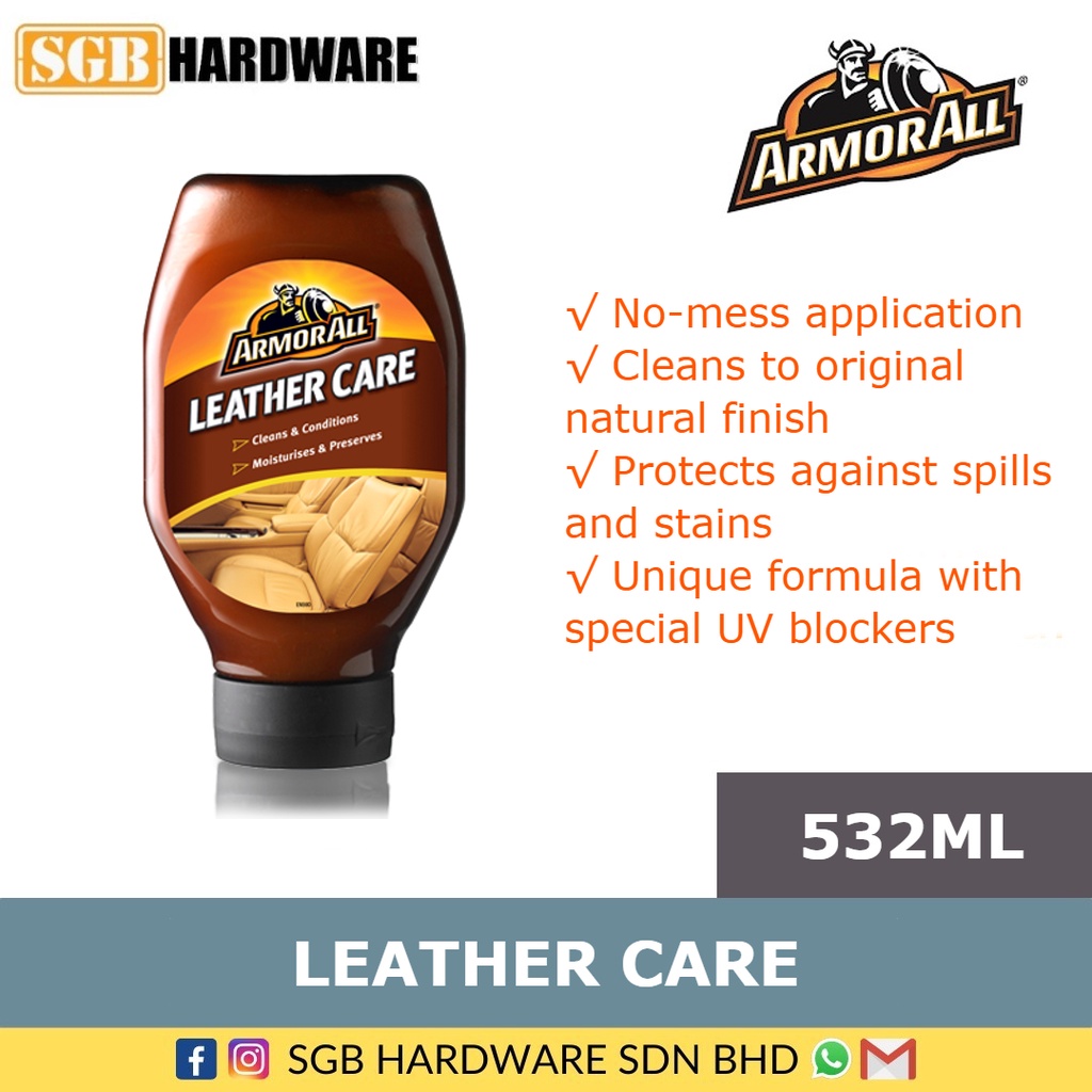 ArmorAll Leather Care 530 ml / Armor All Leather Care 530ML UP Shopee Malaysia