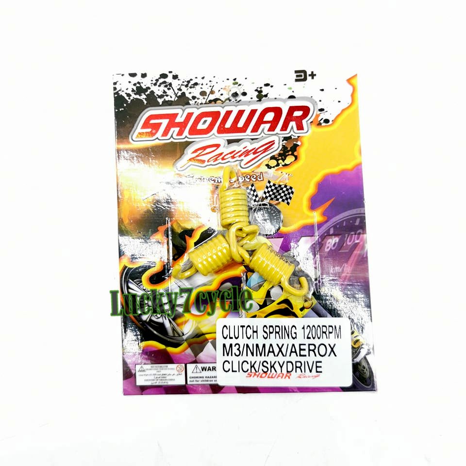 Showar Clutch Spring for M3/NMAX/AEROX/CLICK/SKYDRIVE 1000/1200/1500Rpm ...