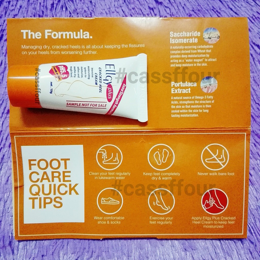 ELGY PLUS Cracked Heel Cream, Extra Strength Formula, Intensive ...