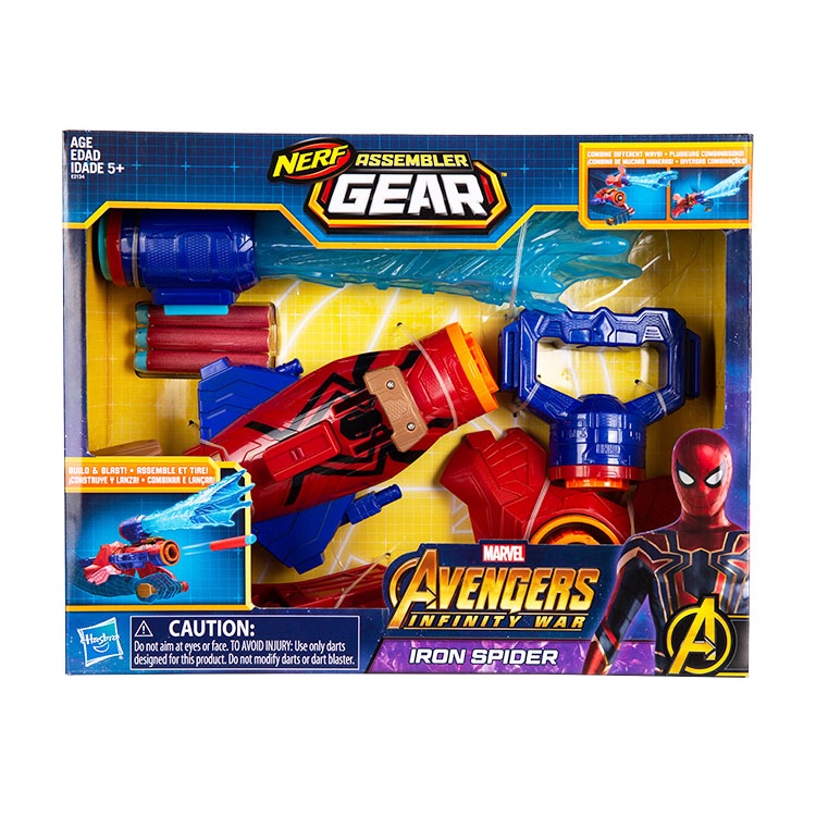Boy girl toy gift Marvel Avengers: Infinity War Nerf Iron Spider