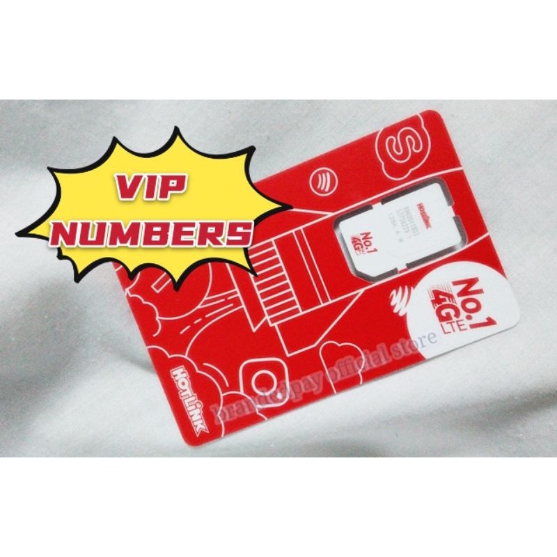 VIP Lucky Number sim card | Shopee Malaysia