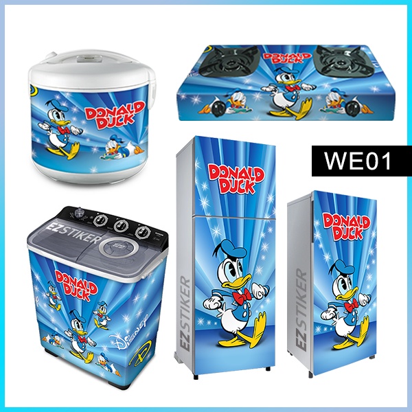 MESIN Sticker 1 & 2door Refrigerator, Stove,, AC, Washing Machine