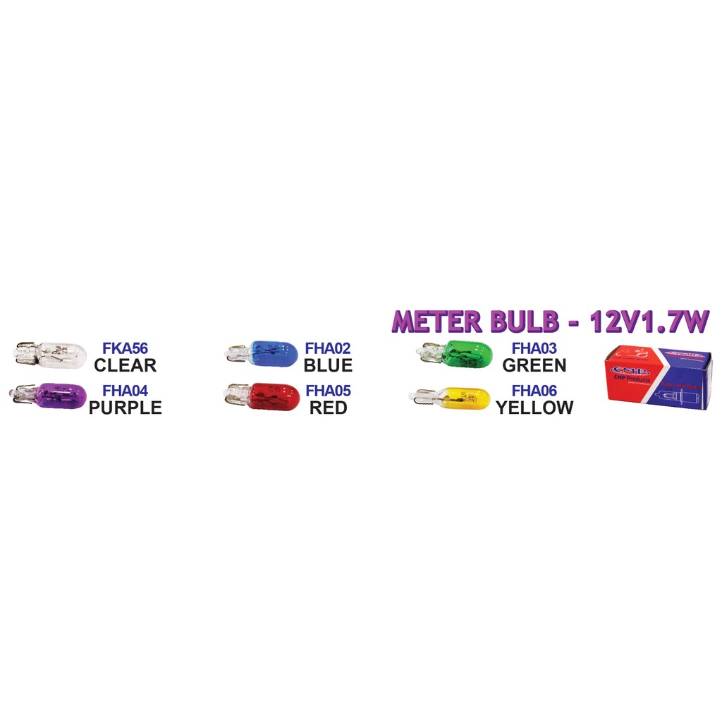 METER BULB - 12V1.7W (4PCS) | Shopee Malaysia