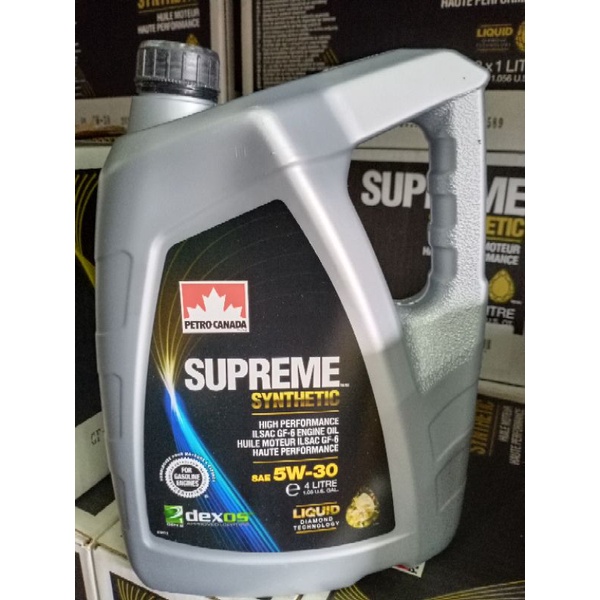 PETROCANADA SUPREME SYNTHETIC 5W30 SP 4L Shopee Malaysia