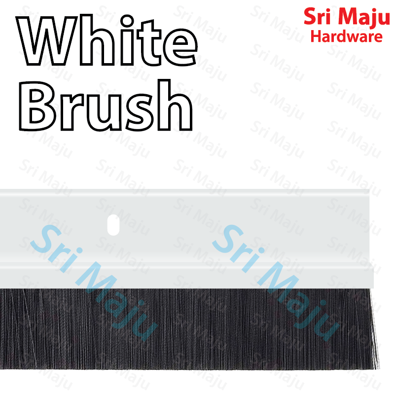 MAJU BDSSRK Quality Door Bottom Seal with Tape Cover Door Gap Privacy