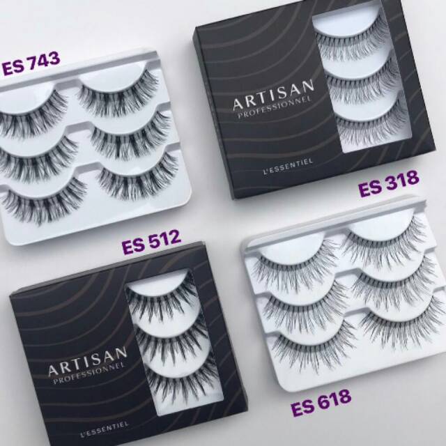 Mata Artisan Lessentiel Eyelashes 3 Pairs Shopee Malaysia 9648