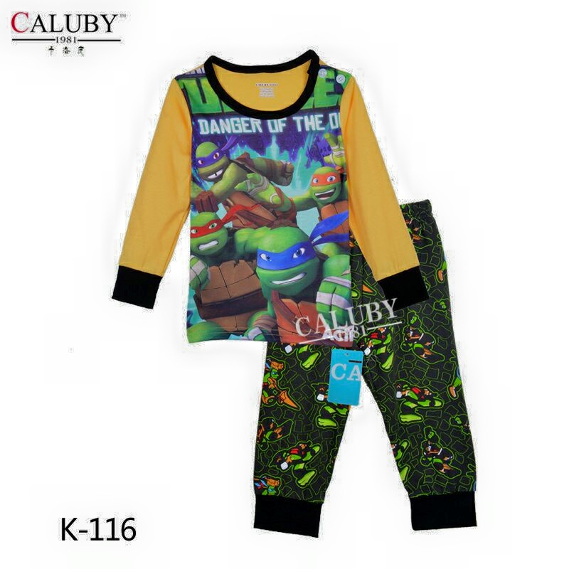 Baby Caluby NINJA DANGER Pyjamas (6M) Kids Pajamas Baju Tidur Budak