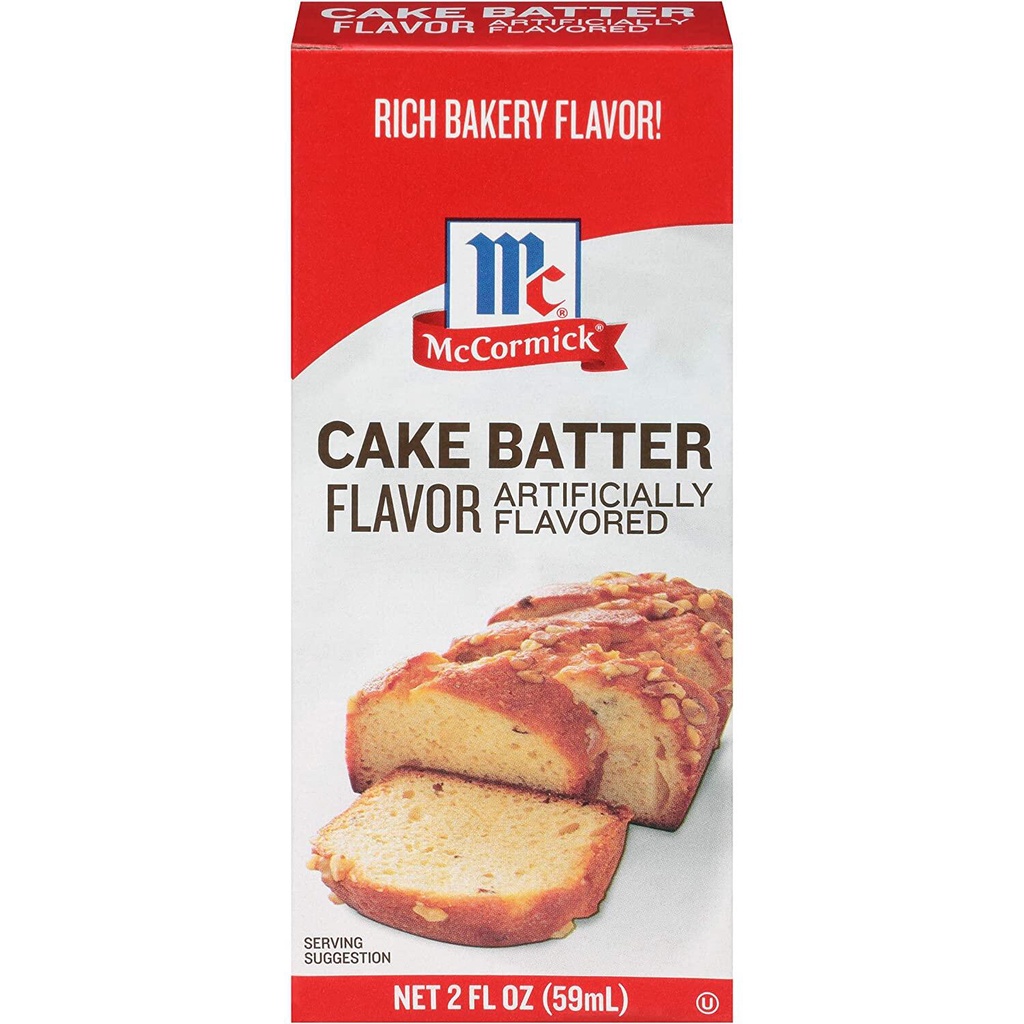 MCCORMICK VANILLA CAKE BUTTER & NUT FLAVOR 2OZ | Shopee Malaysia