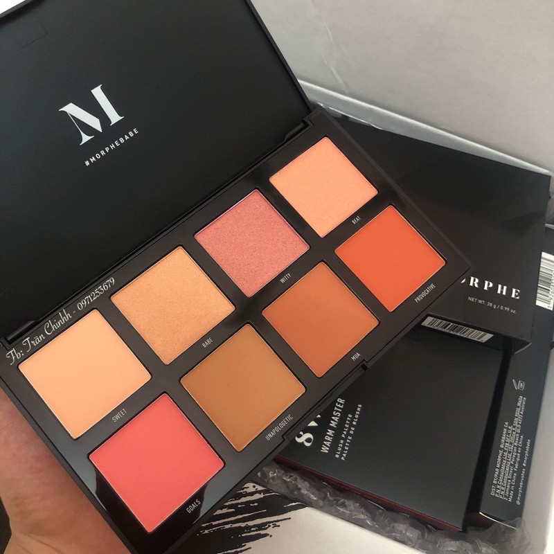 Morphe 8W Warm Blush Table Shopee Malaysia