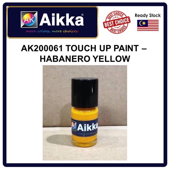 AIKKA Color Touch Up Paint AK200061 HABANERO YELLOW Shopee Malaysia