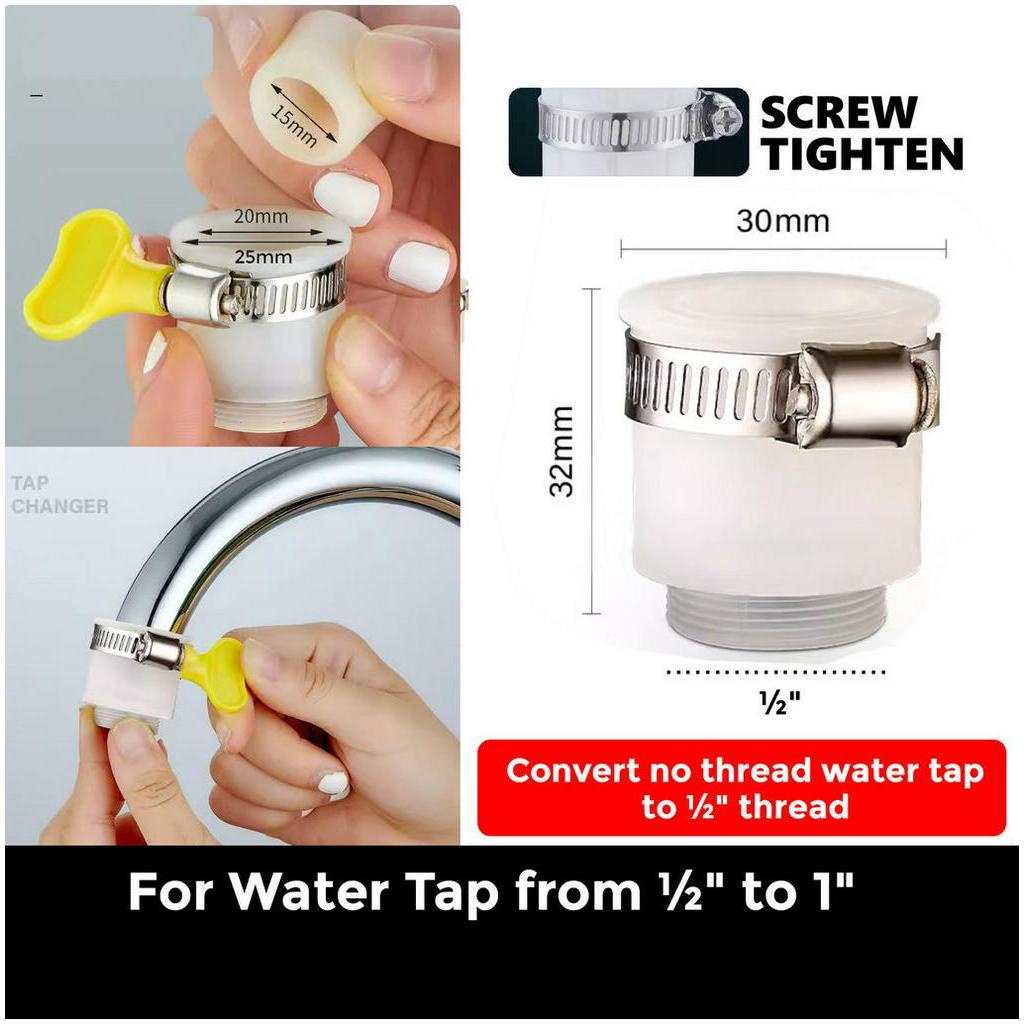 Penyambung Paip Getah Paip Air Heavy Duty Pipe Water Hose Connector ...