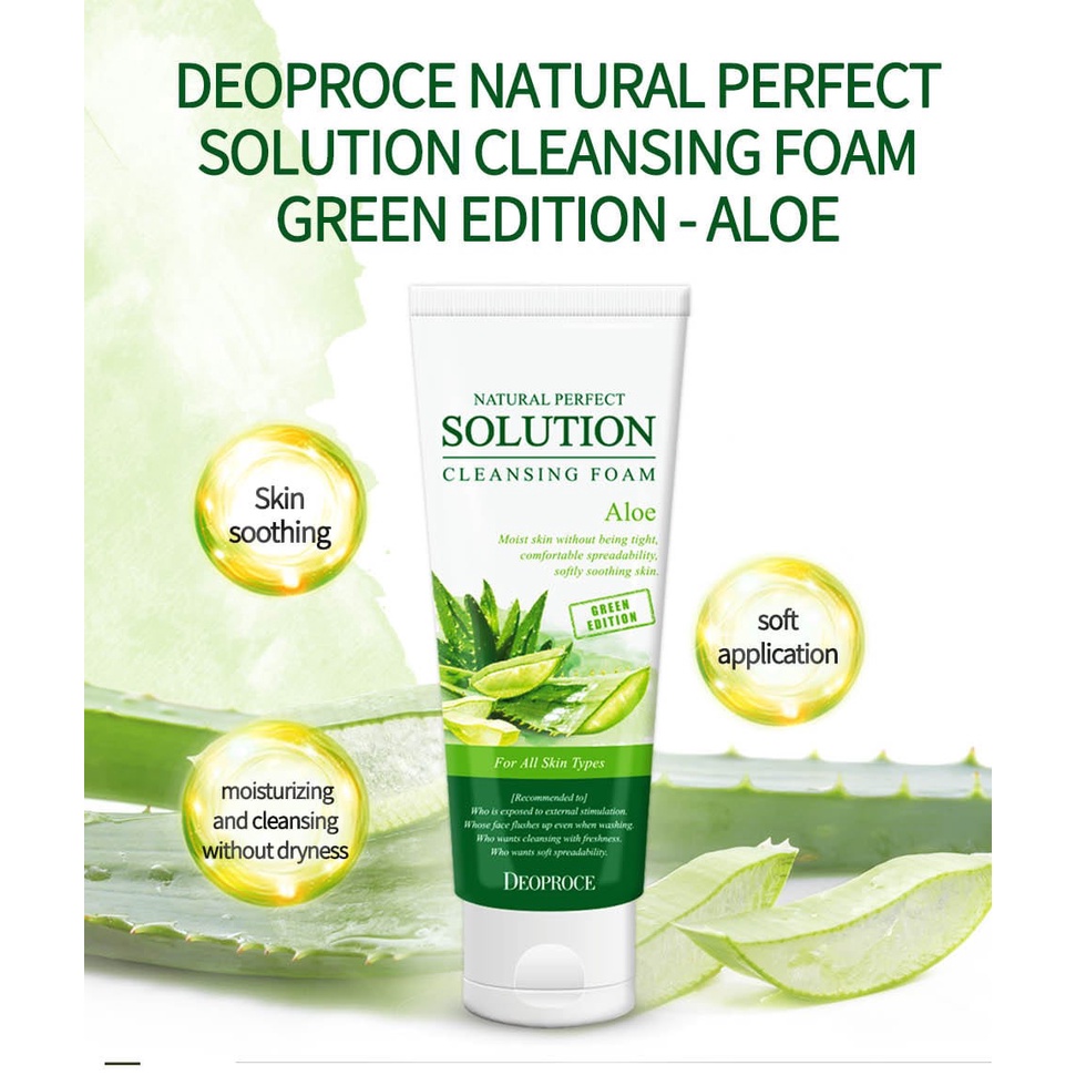 [DEOPROCE] Facial Cleanser Foam (ORIGINAL KOREA) 170g [OFFICIAL STORE ...