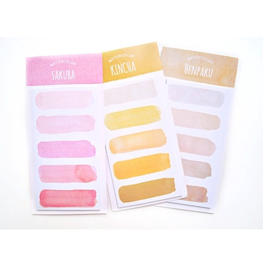 Warm Watercolour Strokes Paper Notes, Notepad, Paper Ephemera | Shopee ...
