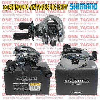 Shimano 19 ANTARES HG Left Handed Bait Casting Reel Excellent++