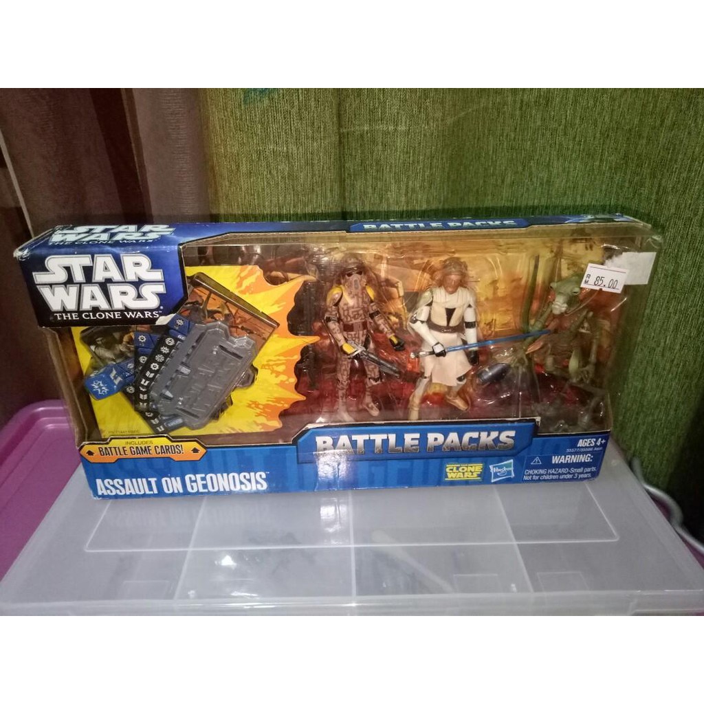 Star Wars battle pack assault on geonosis Shopee Malaysia