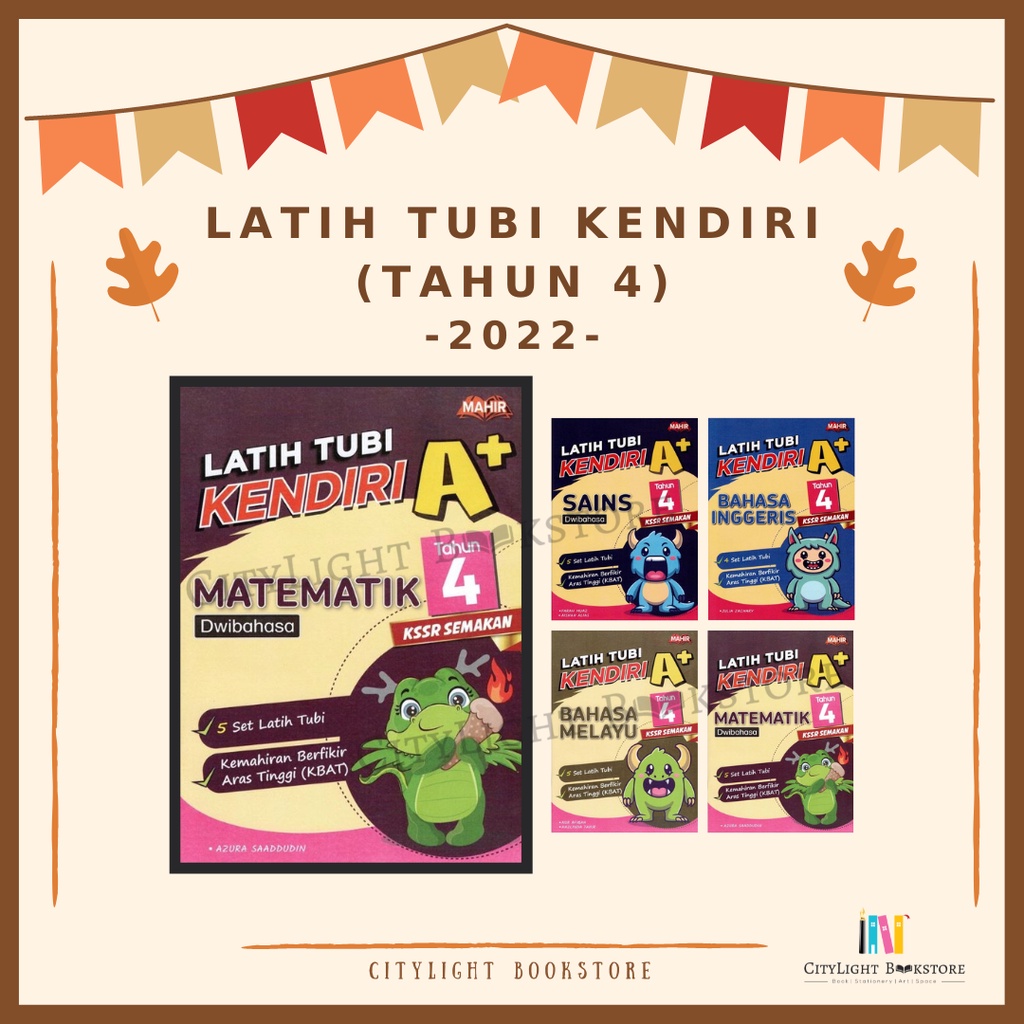 [CITYLIGHT] Buku Latihan: Latih Tubi Kendiri A+ Tahun 4 KSSR (2022 ...