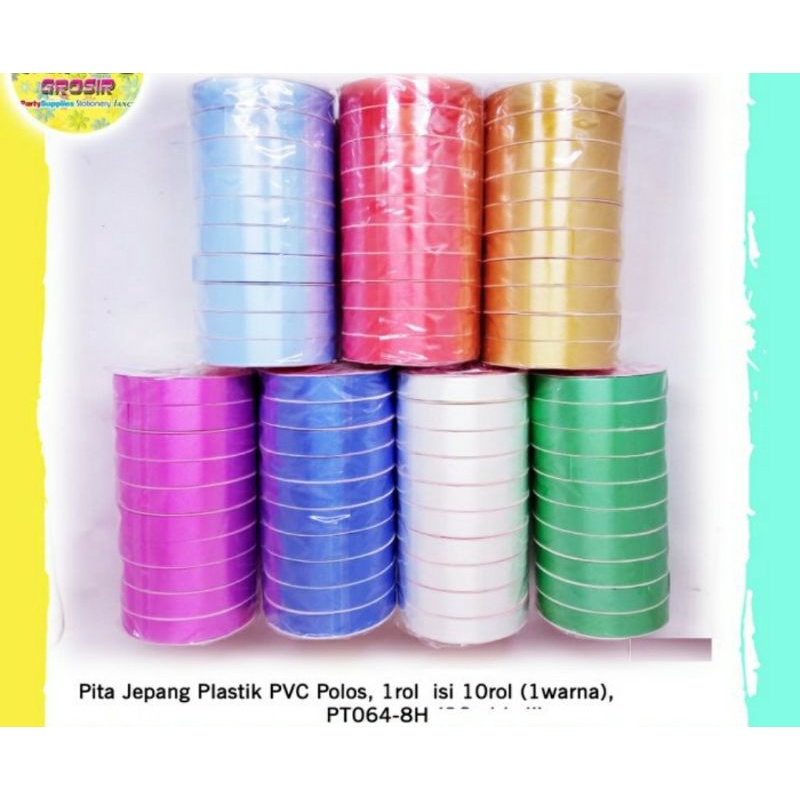 (1pcs) Japanese Colorful pvc Ribbon | Shopee Malaysia