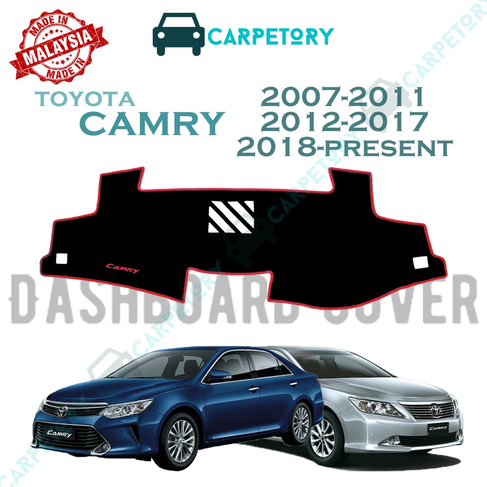 Toyota Camry Velvet Leather Dashboard Cover Dashboard Protector Custom