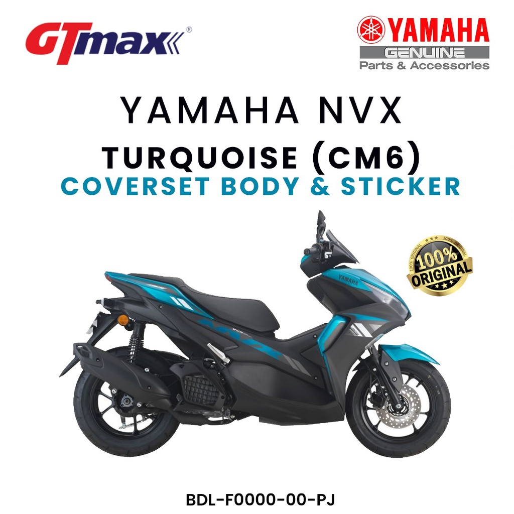 [ Yamaha NVX155 V2 Coverset Body Sticker Complete Set ] BERANI JAMIN ...