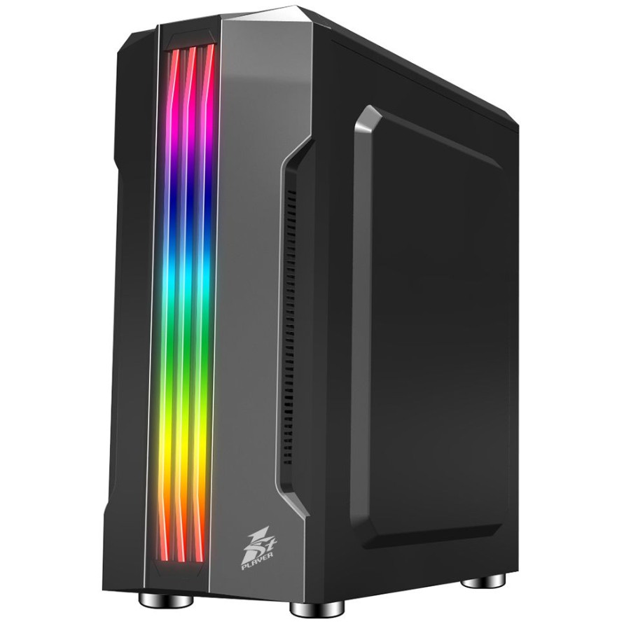 1st Player Rainbow R3-A ATX Gaming Casing (come with 2x Black Fan + 1x ...