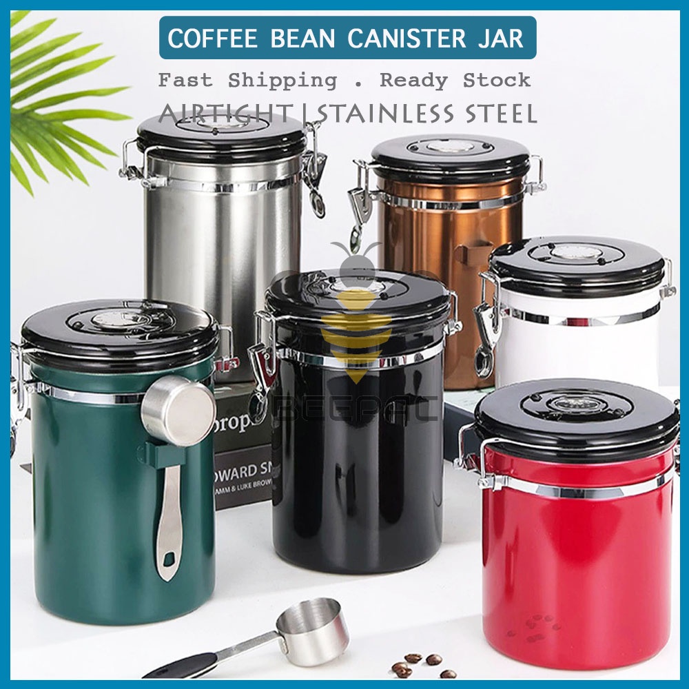 airtight coffee bean canister