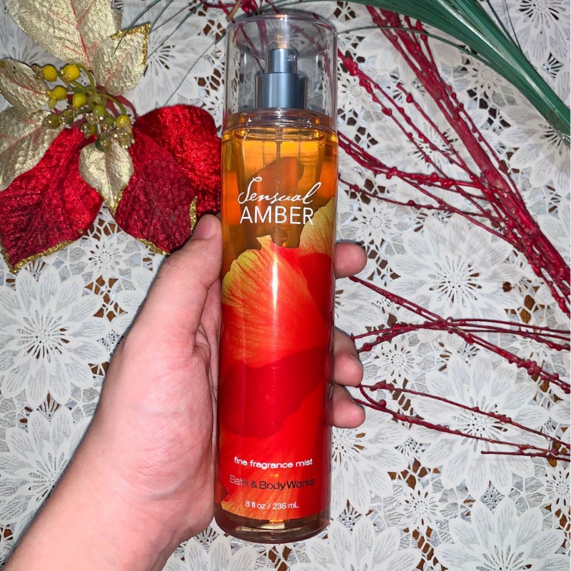 Bath & Body Works Sensual Amber Fine Fragrance Mist 236ml Shopee Malaysia
