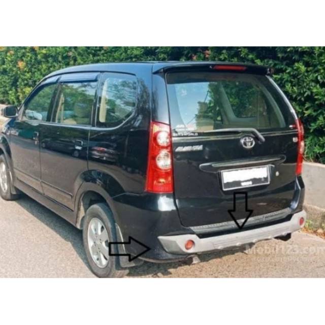 Rear Footstep, rear Footstep, rear guard, rear bumper guard for Avanza ...