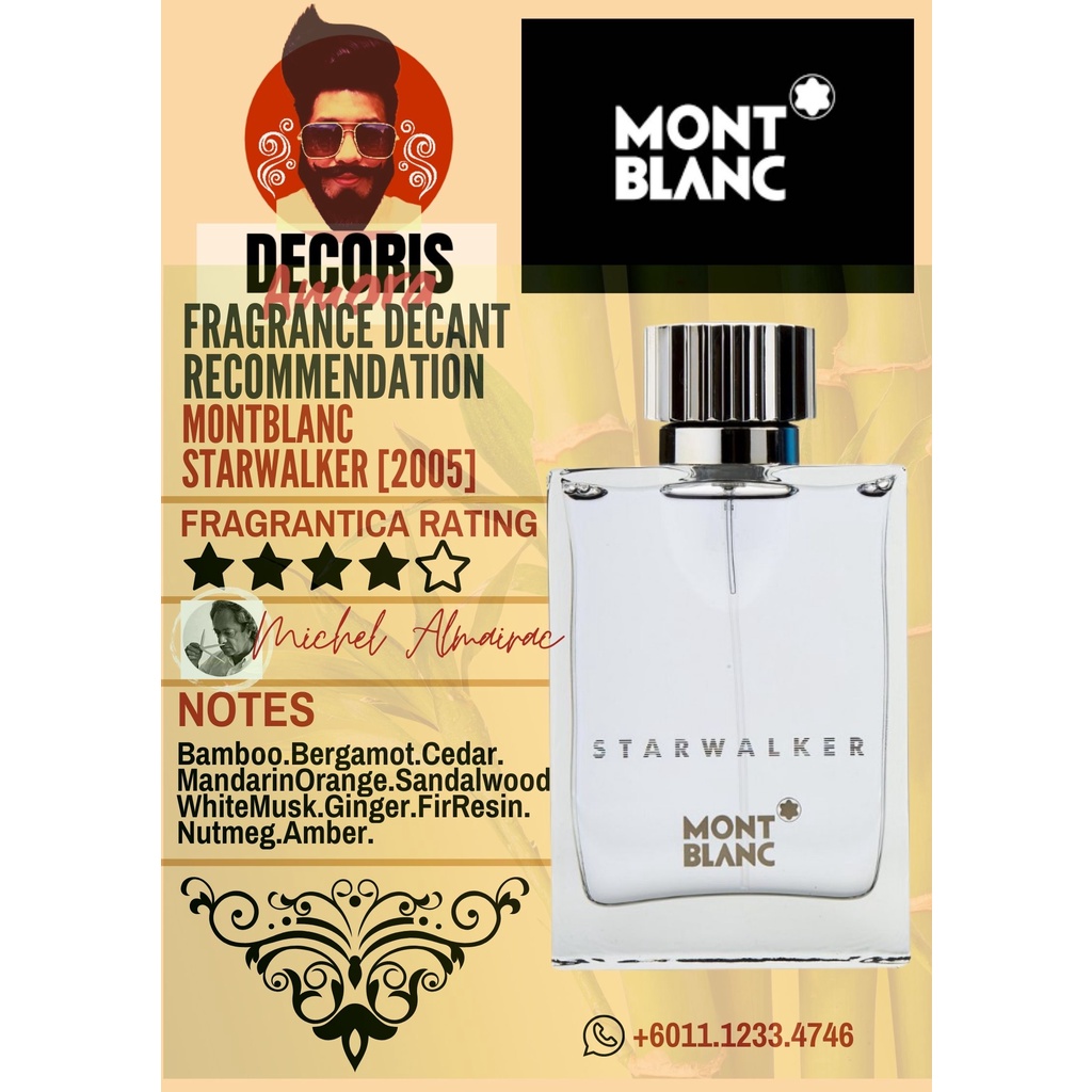 Montblanc starwalker fragrantica hot sale