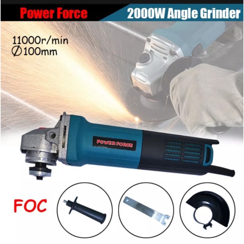 Professional Angle Grinder, 🔥(AG4.9) 💥PowerForceAngle Grinder for Saw