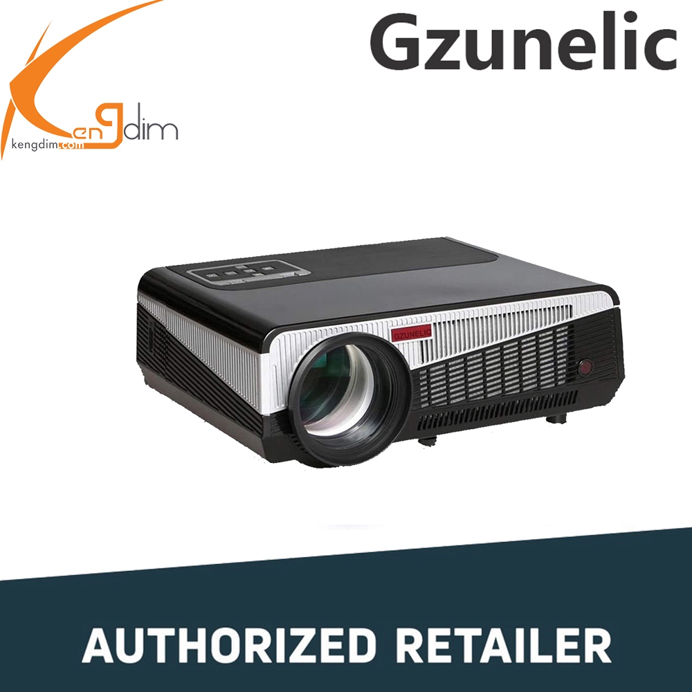 (PREORDER) Gzunelic 6500 lumens Android WiFi 1080p Video Projector