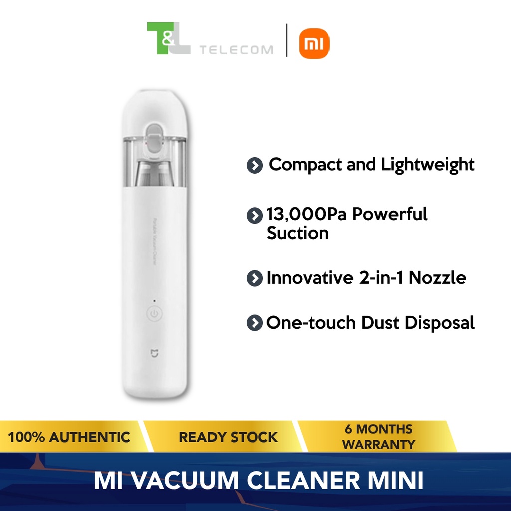 [CLEARANCE] Xiaomi Mi Vacuum Cleaner Mini (White) Portable and