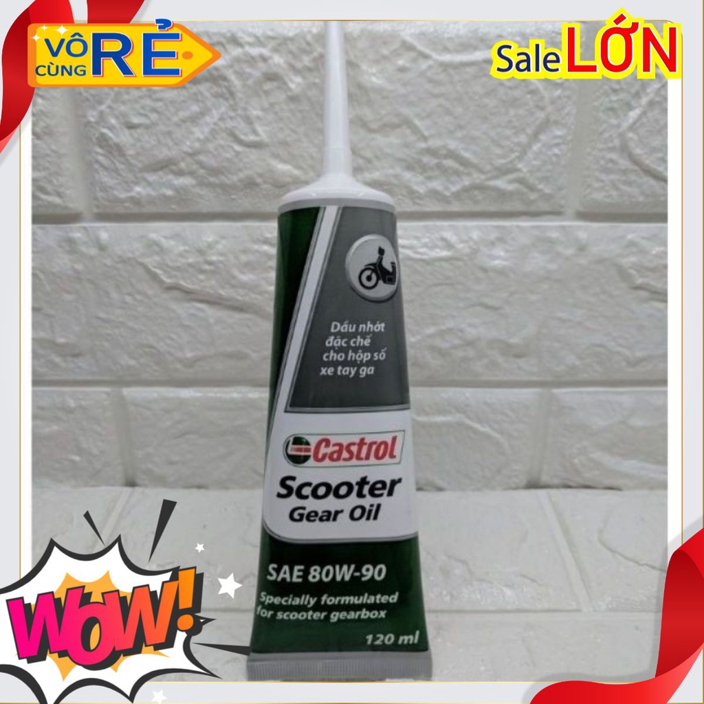 Castrol Genuine Oil 80W90 (Scooter Gear Oil) Shopee Malaysia