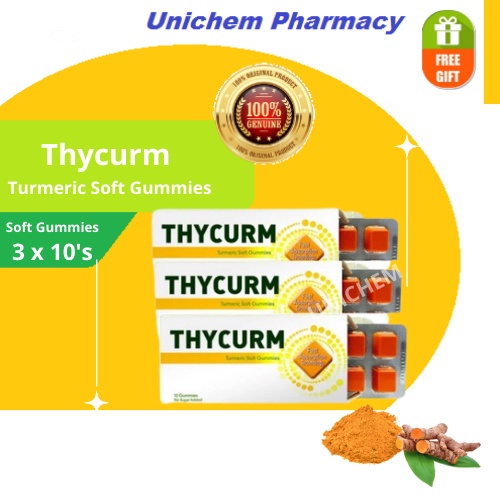 Thycum Turmeric Soft Gummies 3x10's [Exp 02/2023] Shopee Malaysia