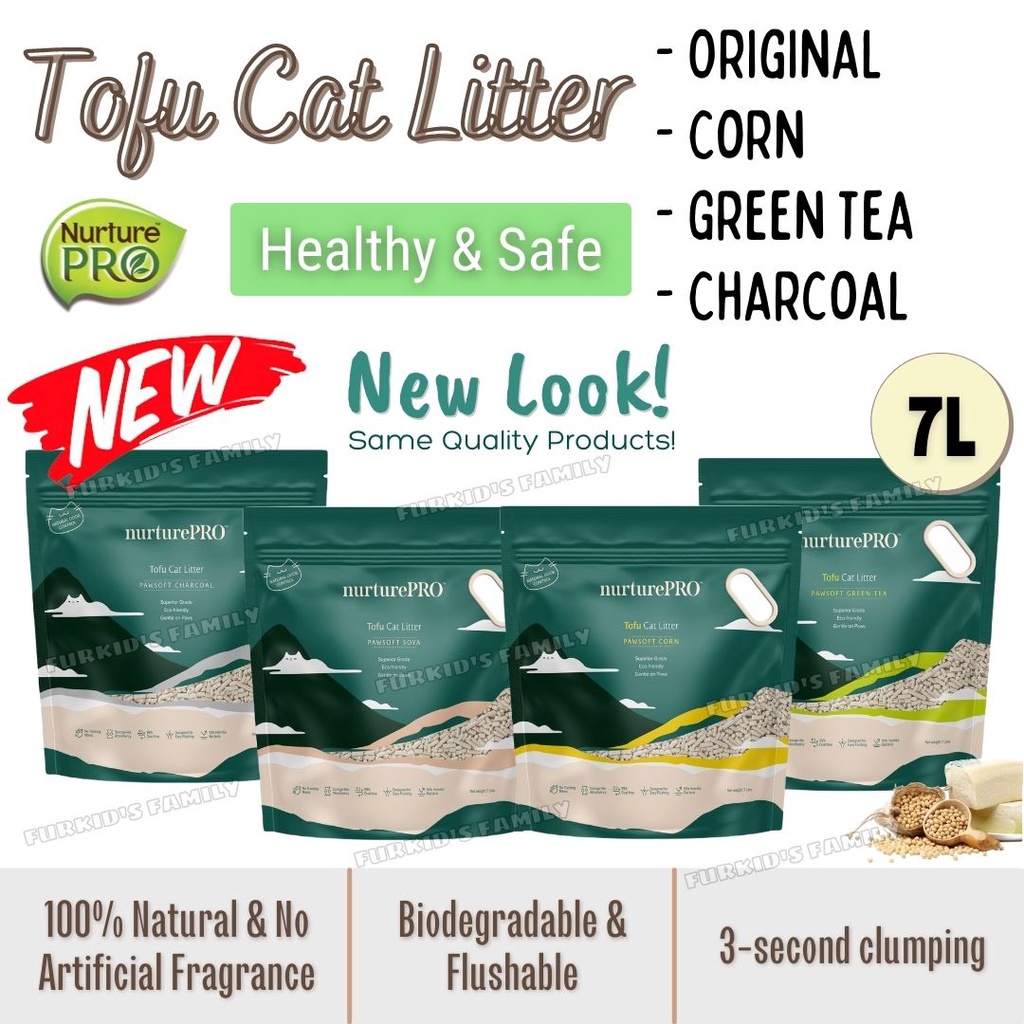 Nurture pro clearance tofu cat litter