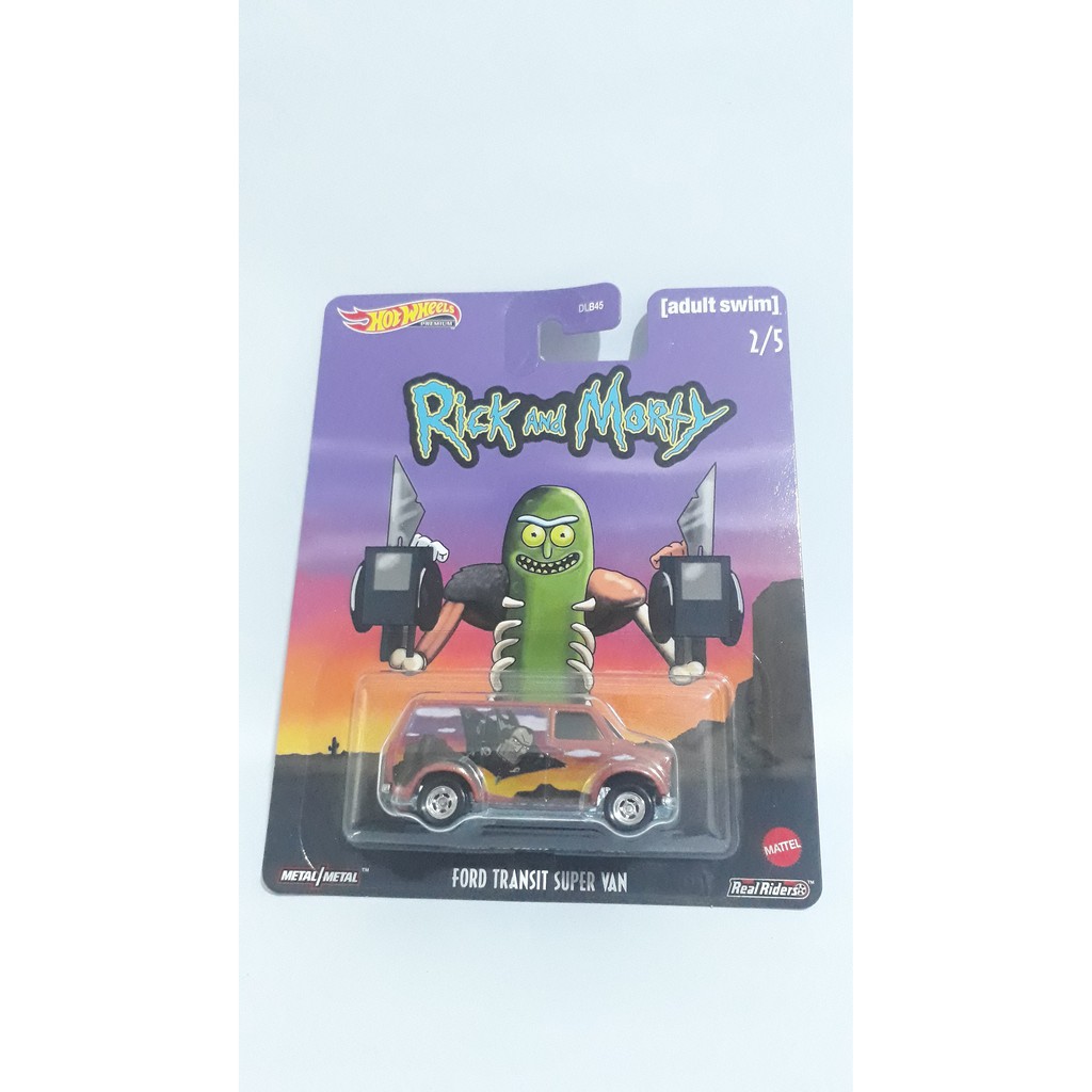 Hot Wheels 2020 Pop Culture Rick And Morty Diecast Complete Set In Protectors - Foto 11