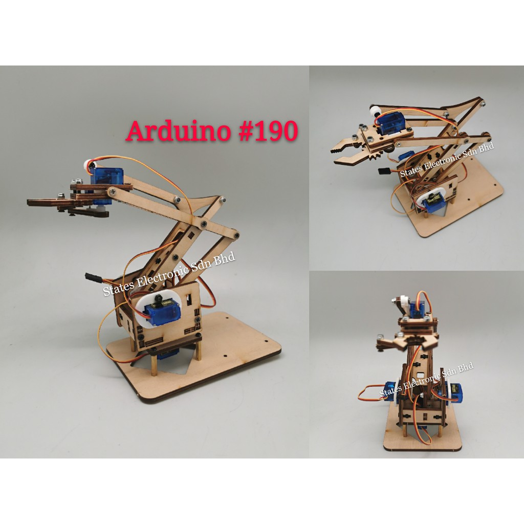 Wooden sale robotic arm