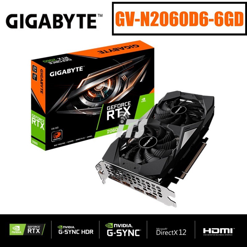 Nvidia geforce rtx hot sale 2060 6gb ddr6