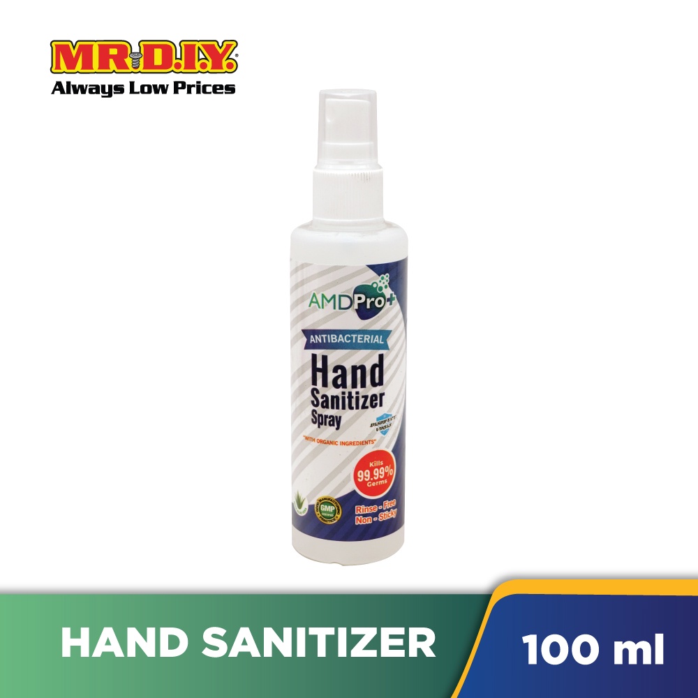 AMDPRO+ Antibacterial Hand Sanitizer Spray (100ml) Shopee Malaysia