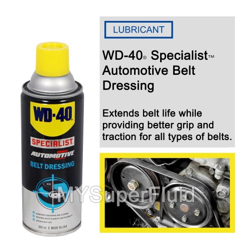 WD40 WD40 Specialist Automotive Belt Dressing Spray (360ml) Shopee
