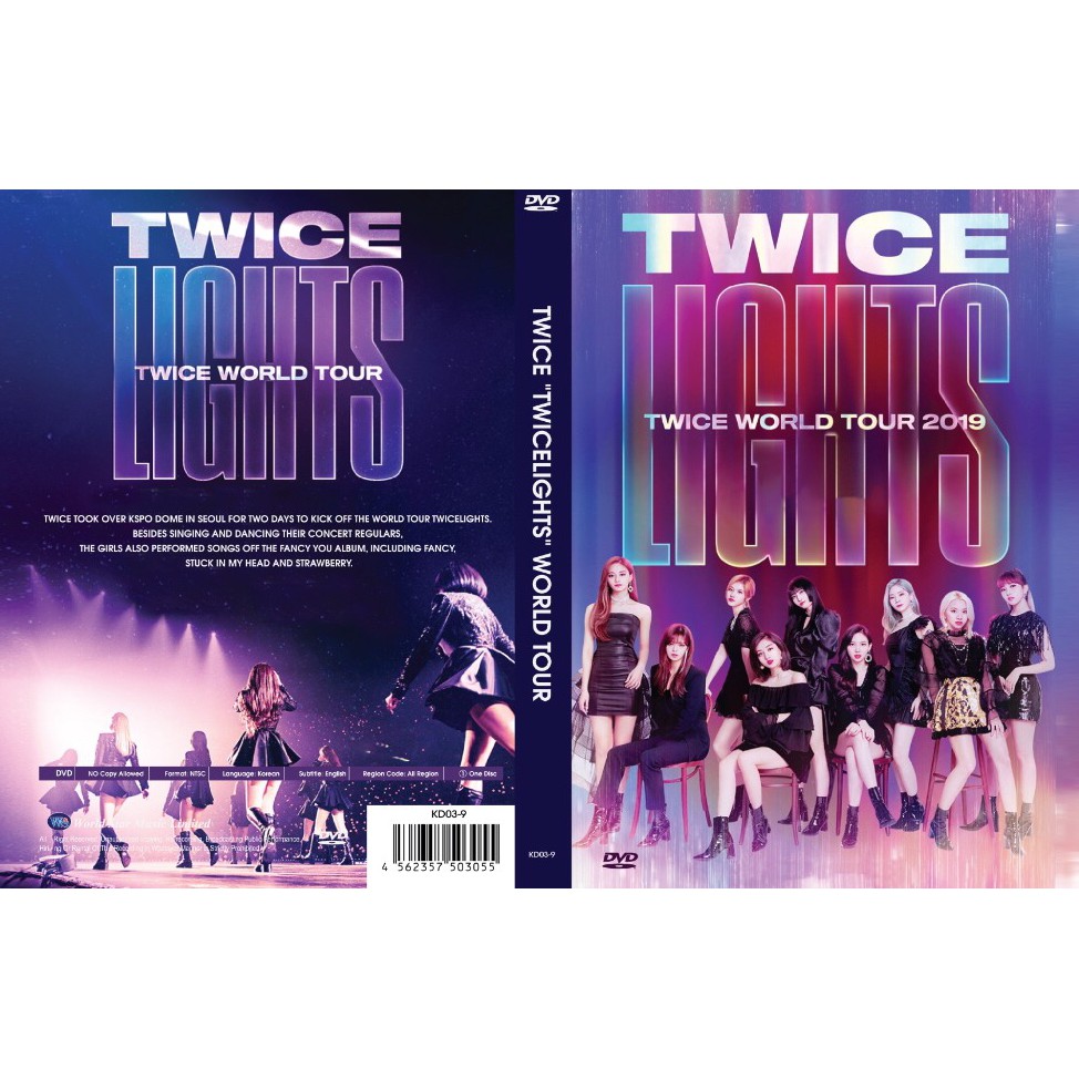 TWICE TWICELIGHTS WORLD TOUR 2019 DVD LIVE CONCERT | Shopee Malaysia