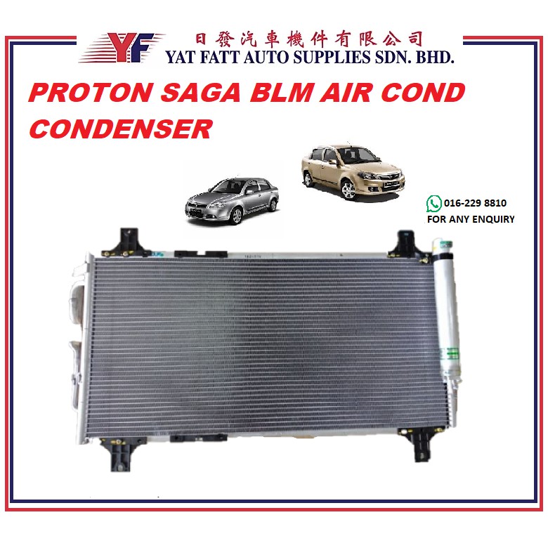 PROTON SAGA BLM /SAGA FLX AIR COND CONDENSER (ORIGINAL/LOCAL BRAND